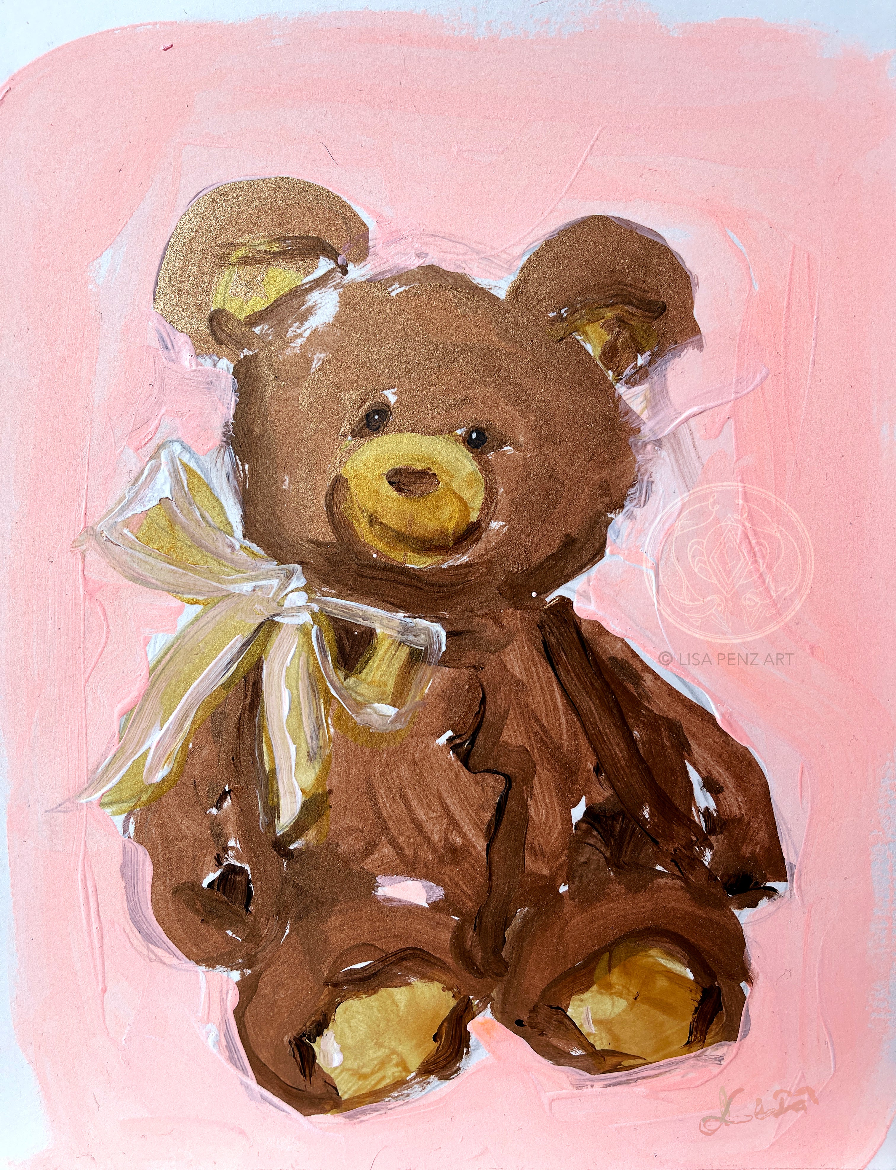 GEORGIE Bear Painting